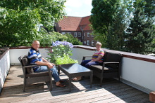 Kapitnshaus Dachterrasse